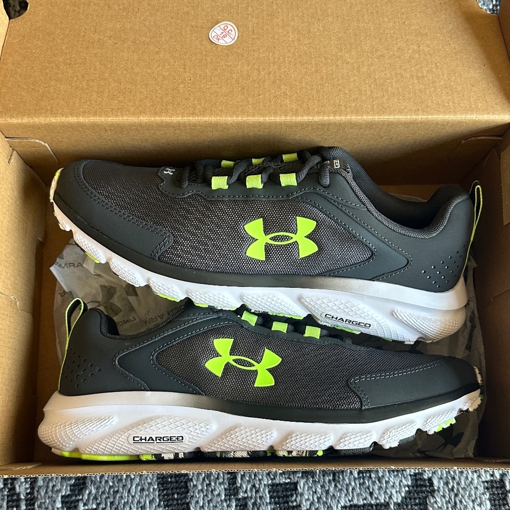 Mens Under Armour Charged Assert 9 Marble